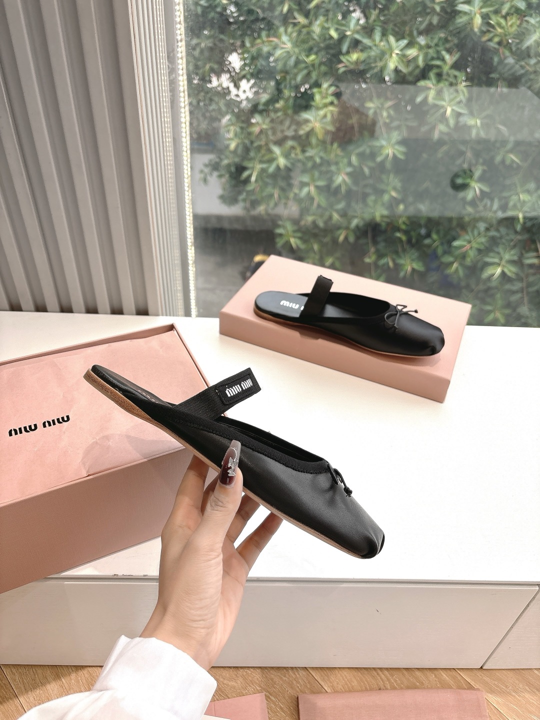 miumiu 미우미우 플랫 슈즈 단화 신발
