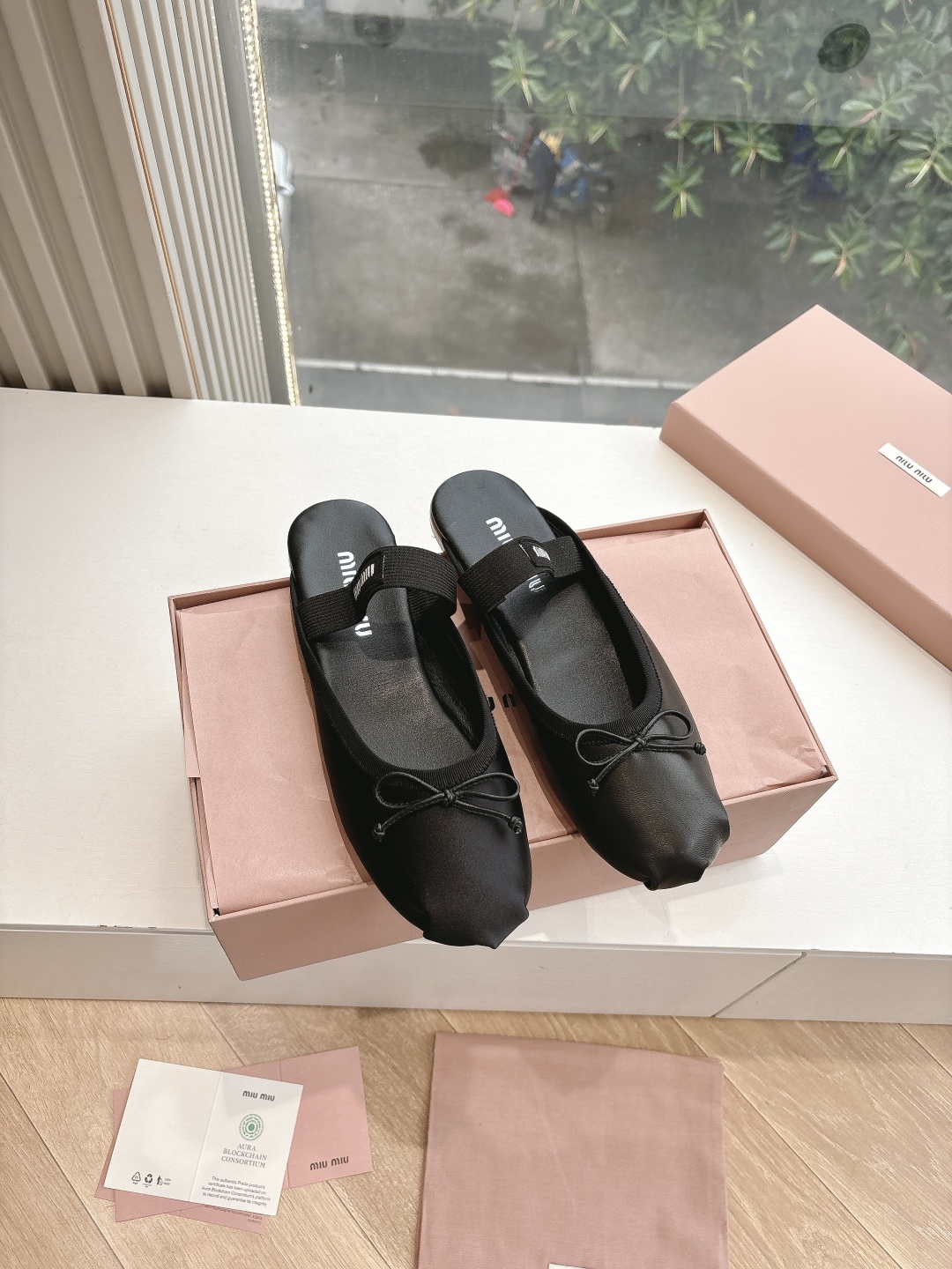 miumiu 미우미우 플랫 슈즈 단화 신발