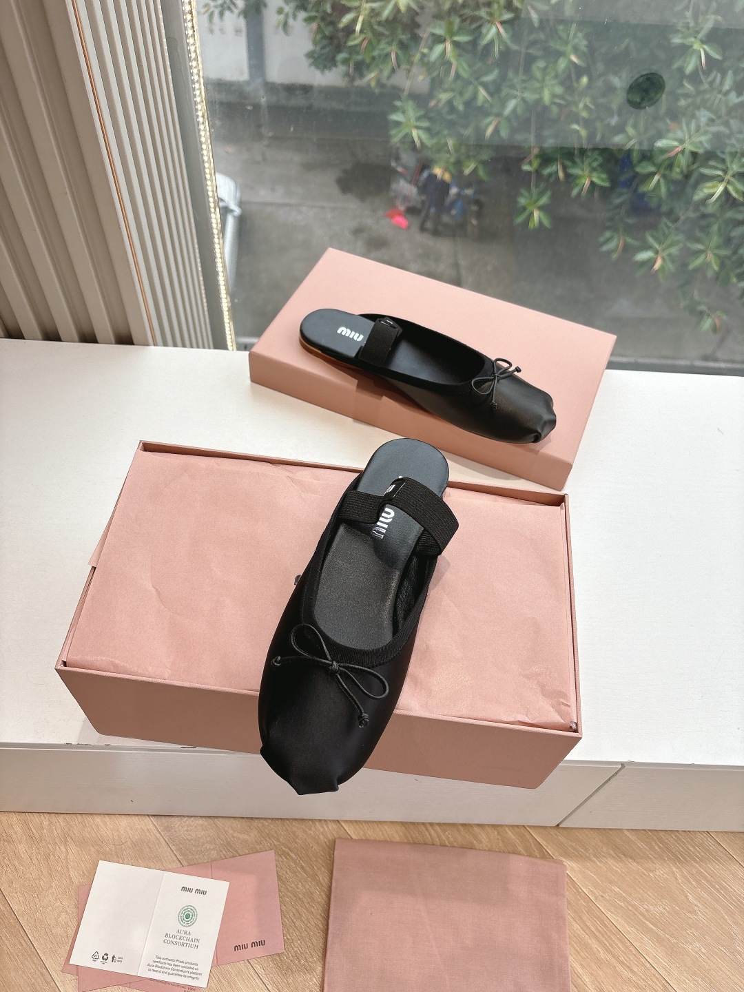 miumiu 미우미우 플랫 슈즈 단화 신발