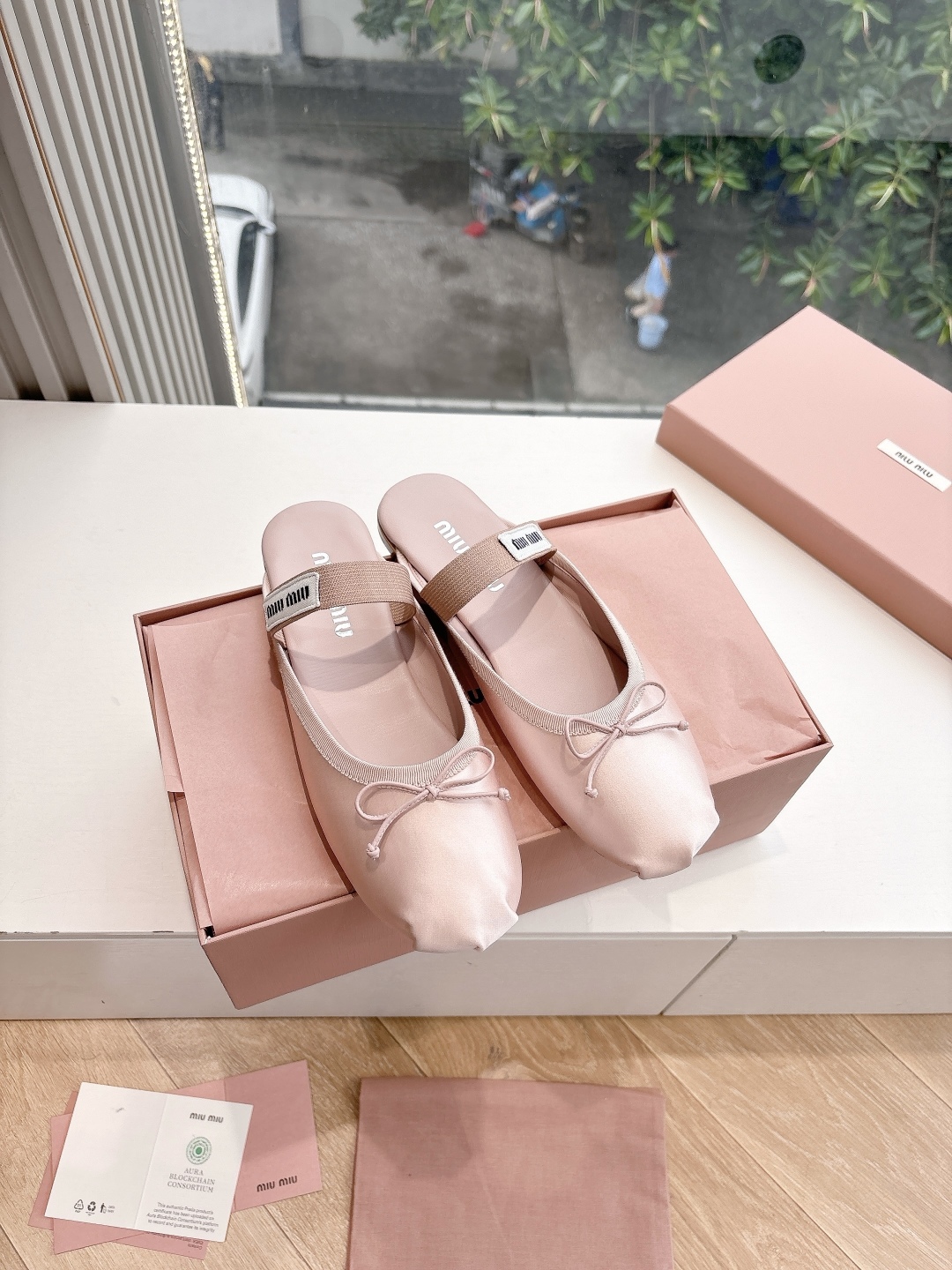 miumiu 미우미우 플랫 슈즈 단화 신발