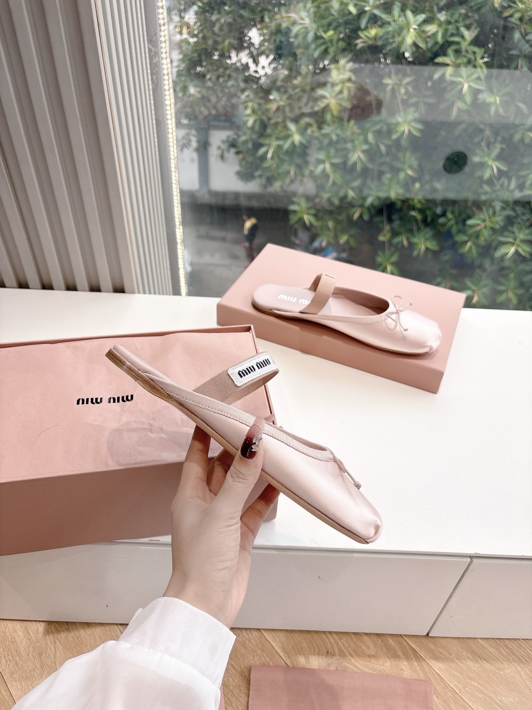 miumiu 미우미우 플랫 슈즈 단화 신발