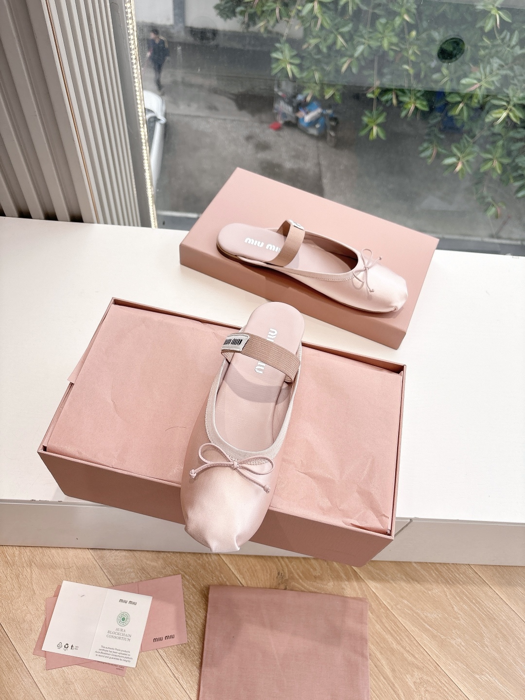 miumiu 미우미우 플랫 슈즈 단화 신발