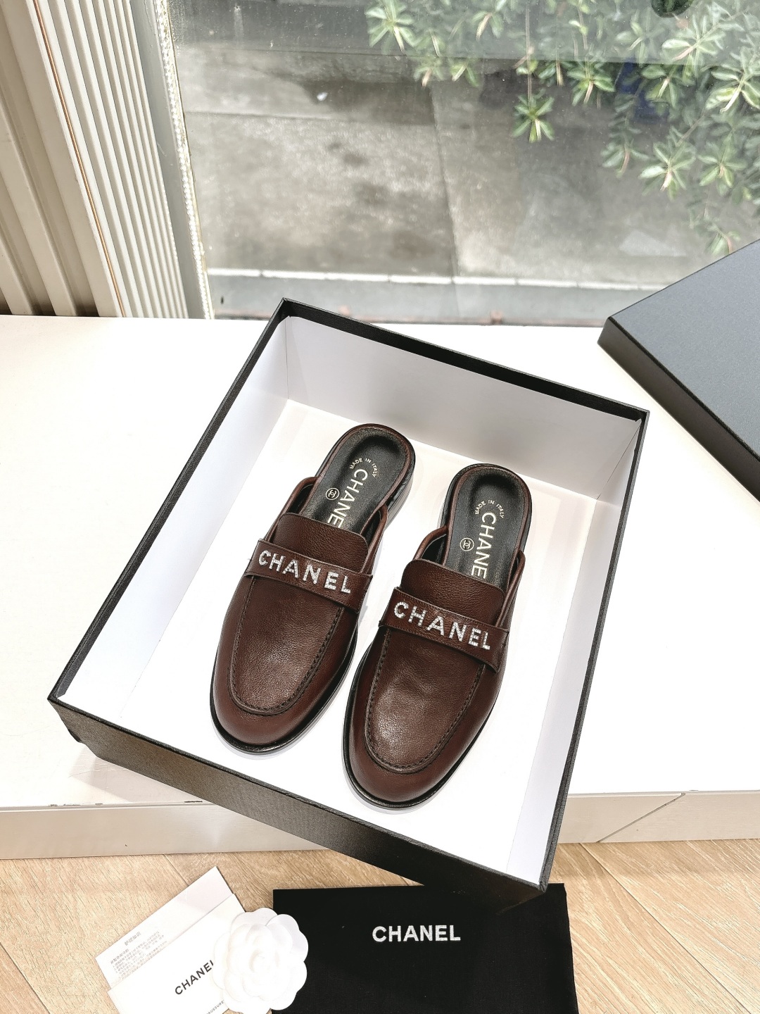 CHANEL 샤넬 뮬 로퍼 단화 슬리퍼 샌들 신발