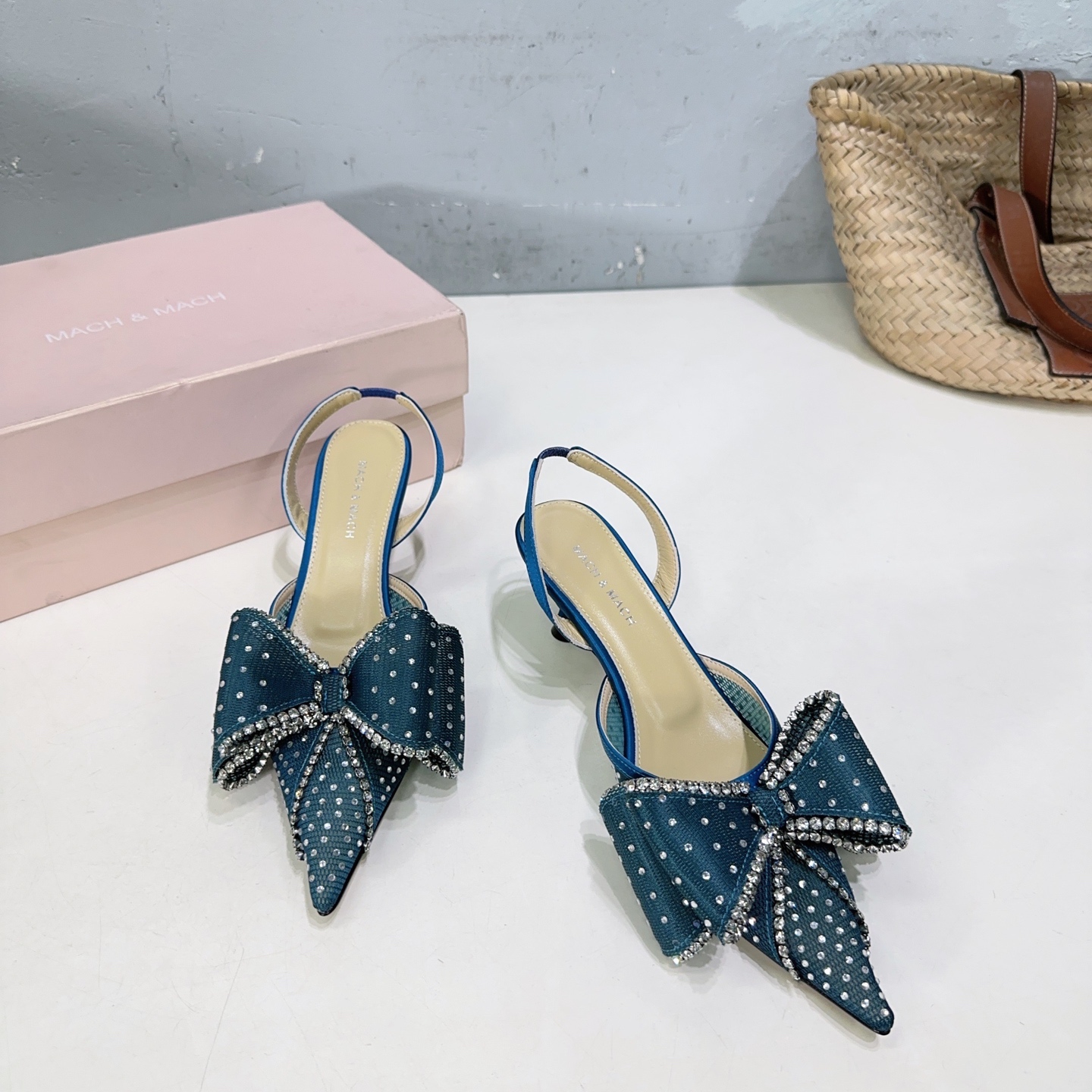 mach&mach 마하안마하 스틸레토 뒷굽 샌들 구두 신발