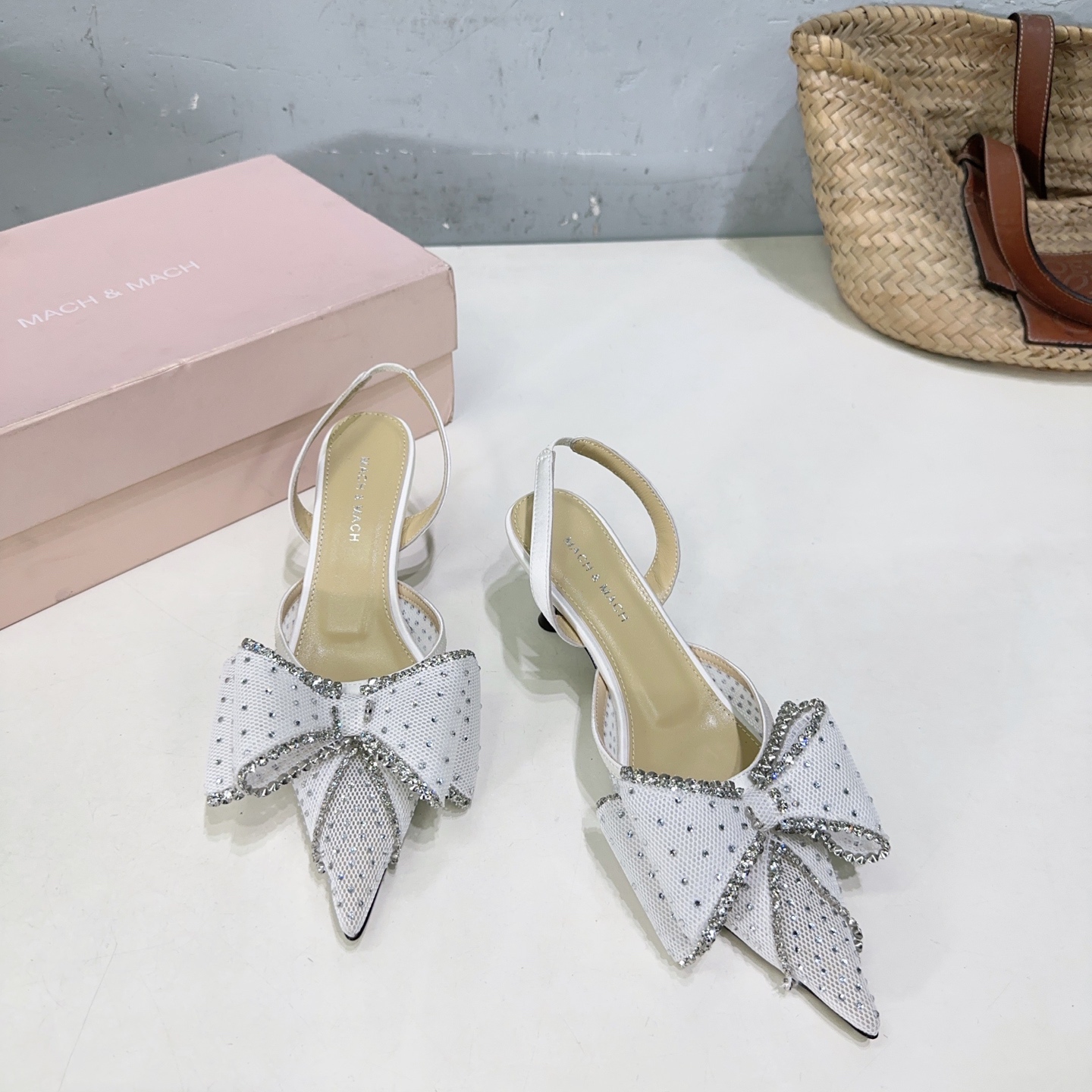 mach&mach 마하안마하 스틸레토 뒷굽 샌들 구두 신발