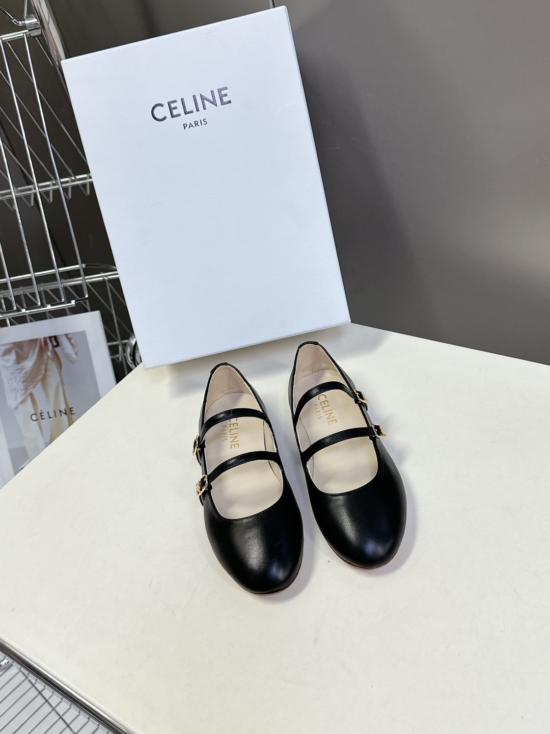 Celine 셀린느 플랫 슈즈 단화 신발