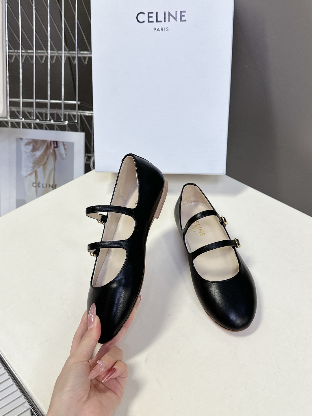 Celine 셀린느 플랫 슈즈 단화 신발