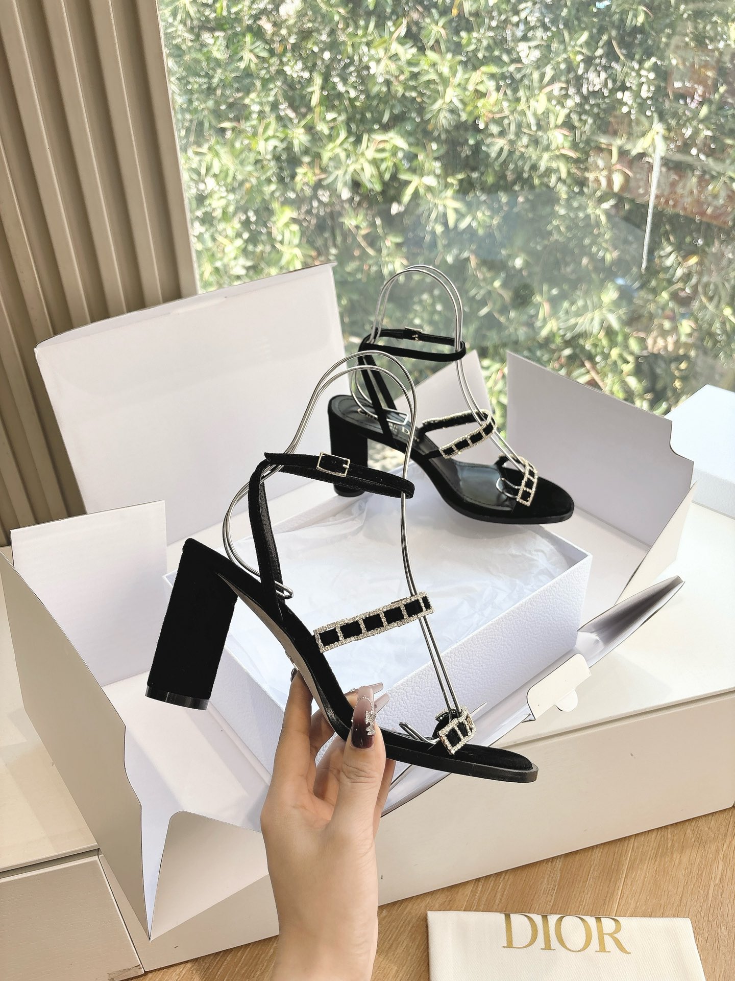 Dior CD 디올 샌들 통굽 신발