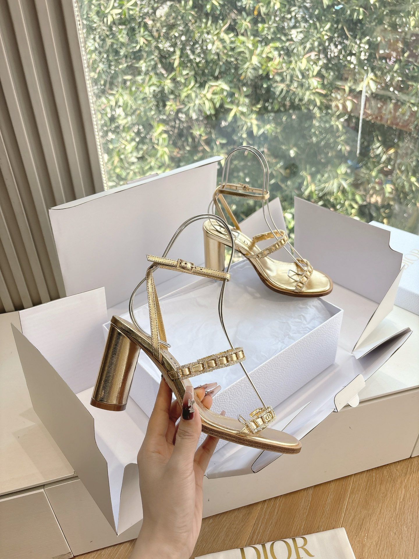 Dior CD 디올 샌들 통굽 신발