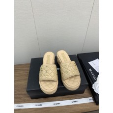 CHANEL 샤넬 통굽 슬리퍼 샌들 신발