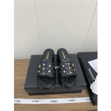 CHANEL 샤넬 통굽 슬리퍼 샌들 신발