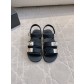 CHANEL 샤넬 벨크로 비치 샌들 신발