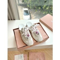 miumiu 미우미우 뮬 스니커즈 반슬리퍼 신발