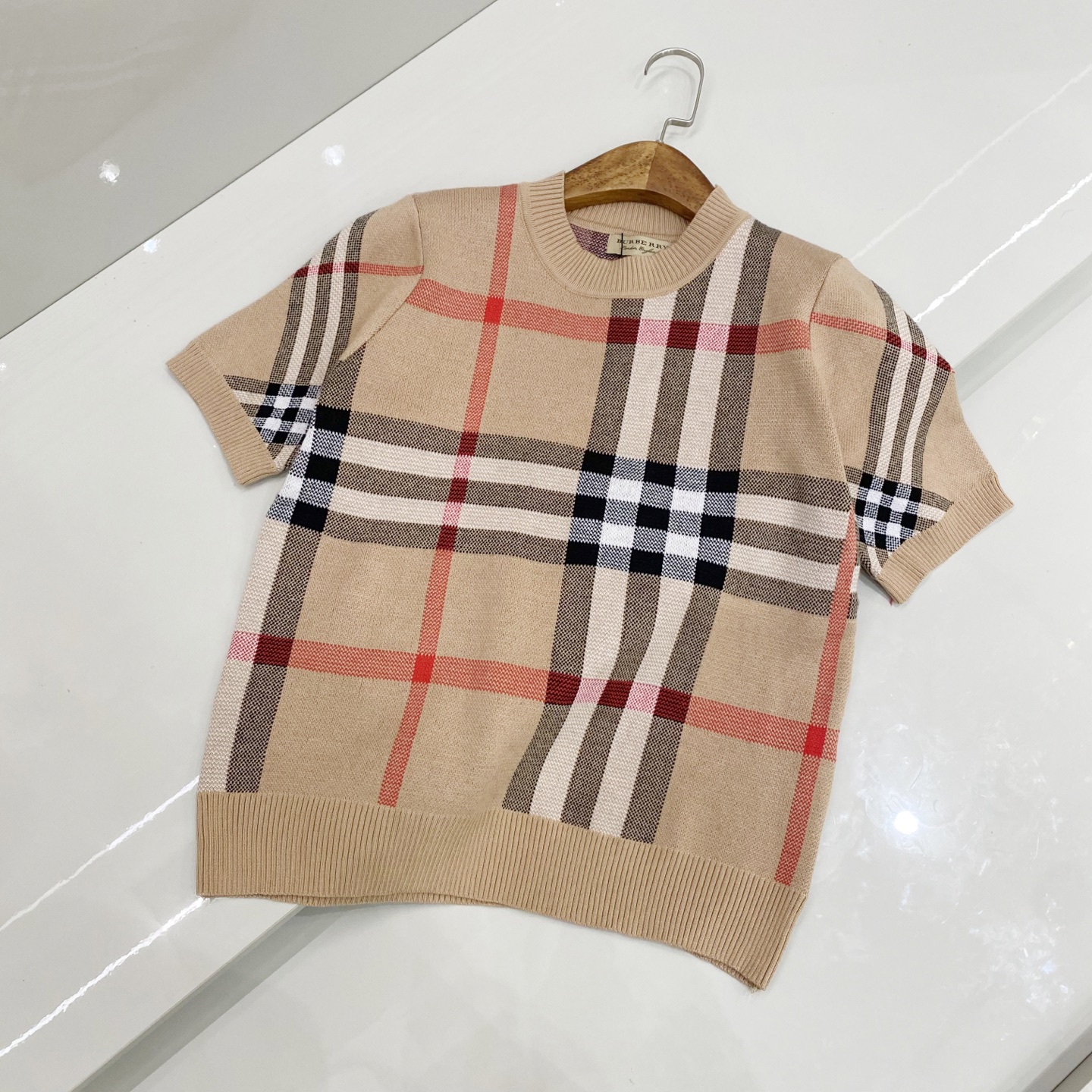 BURBERRY BBR 버버리 니트 반팔 티셔츠 의류