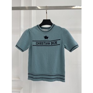 DIOR CD 디올 니트 반팔 티셔츠 의류