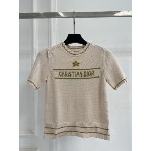 DIOR CD 디올 니트 반팔 티셔츠 의류