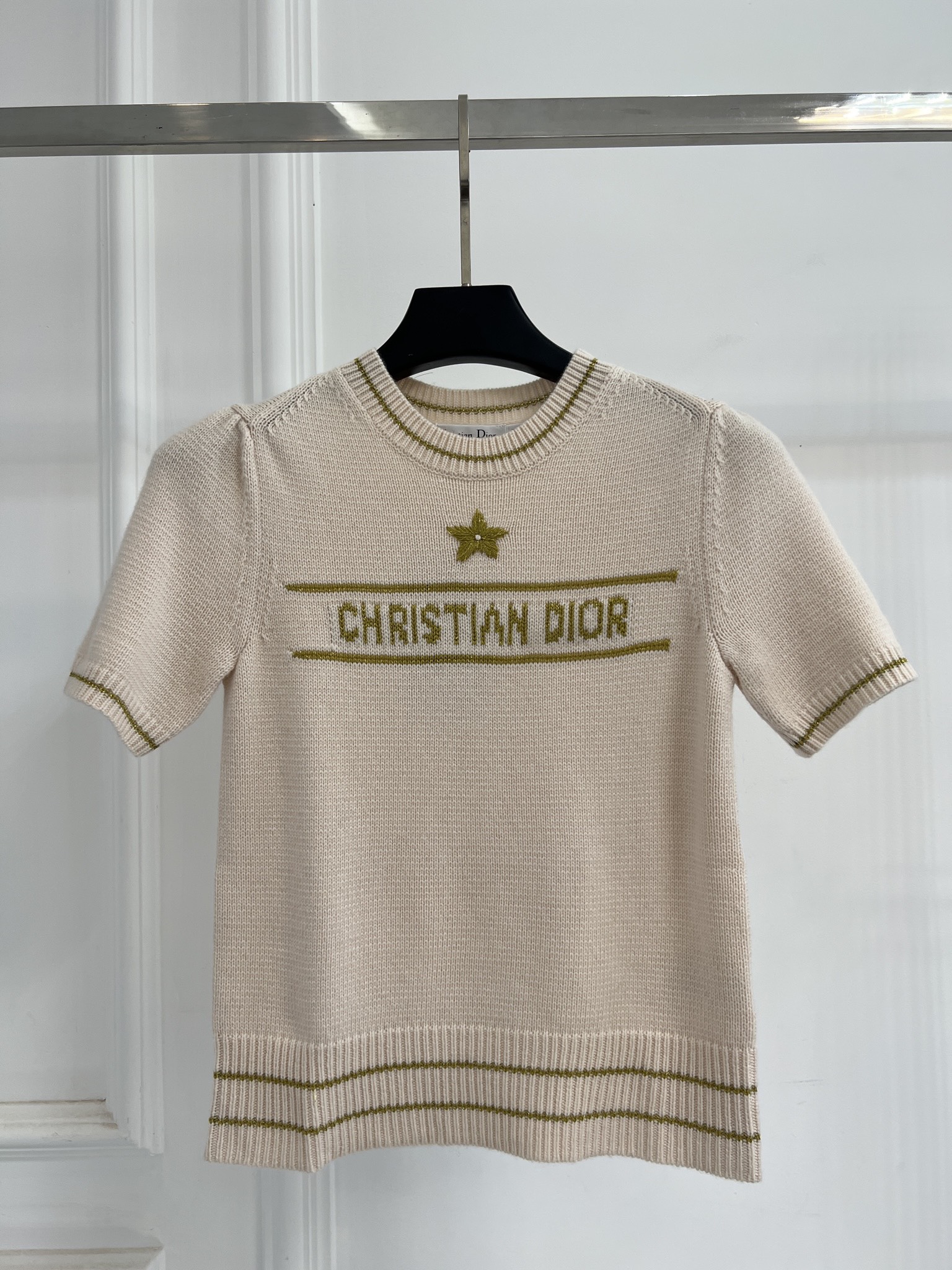 DIOR CD 디올 니트 반팔 티셔츠 의류