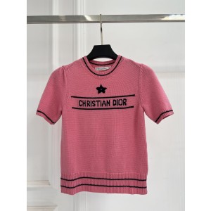 DIOR CD 디올 니트 반팔 티셔츠 의류