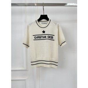 DIOR CD 디올 니트 반팔 티셔츠 의류