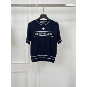 DIOR CD 디올 니트 반팔 티셔츠 의류
