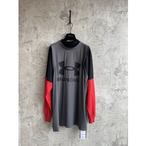 Balenciaga X UA 발렌시아가 긴팔 티셔츠 의류