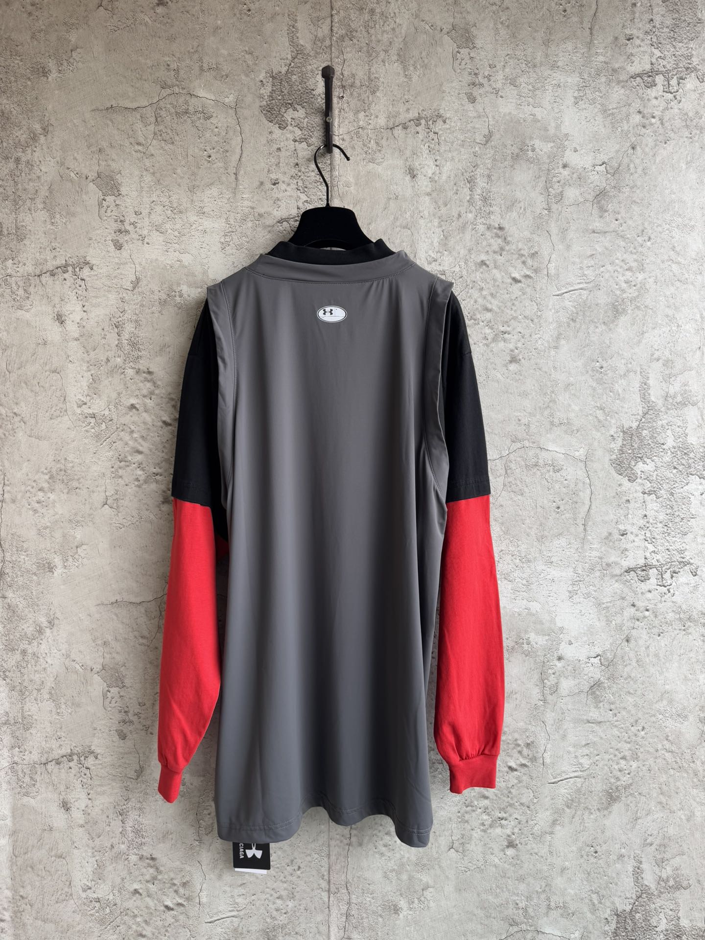 Balenciaga X UA 발렌시아가 긴팔 티셔츠 의류