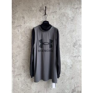 Balenciaga X UA 발렌시아가 긴팔 티셔츠 의류