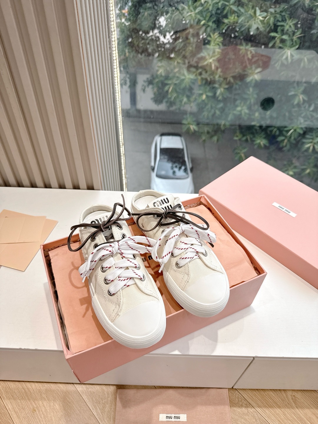 miumiu 미우미우 뮬 스니커즈 신발