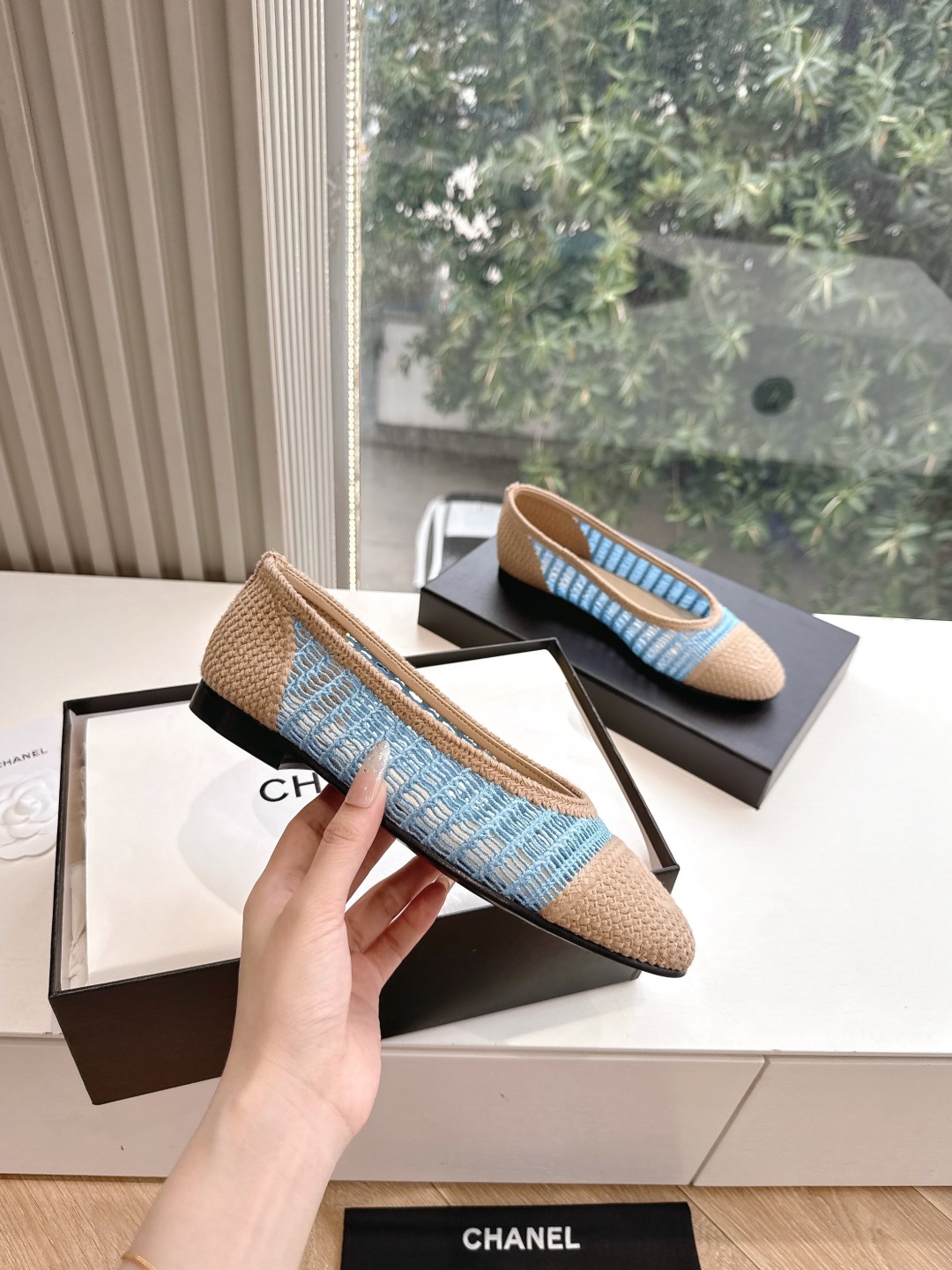 CHANEL 샤넬 플랫 슈즈 단화 신발