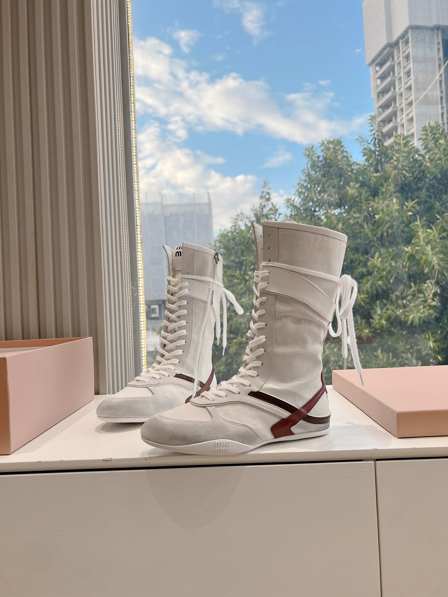 miumiu 미우미우 롱 부츠 신발