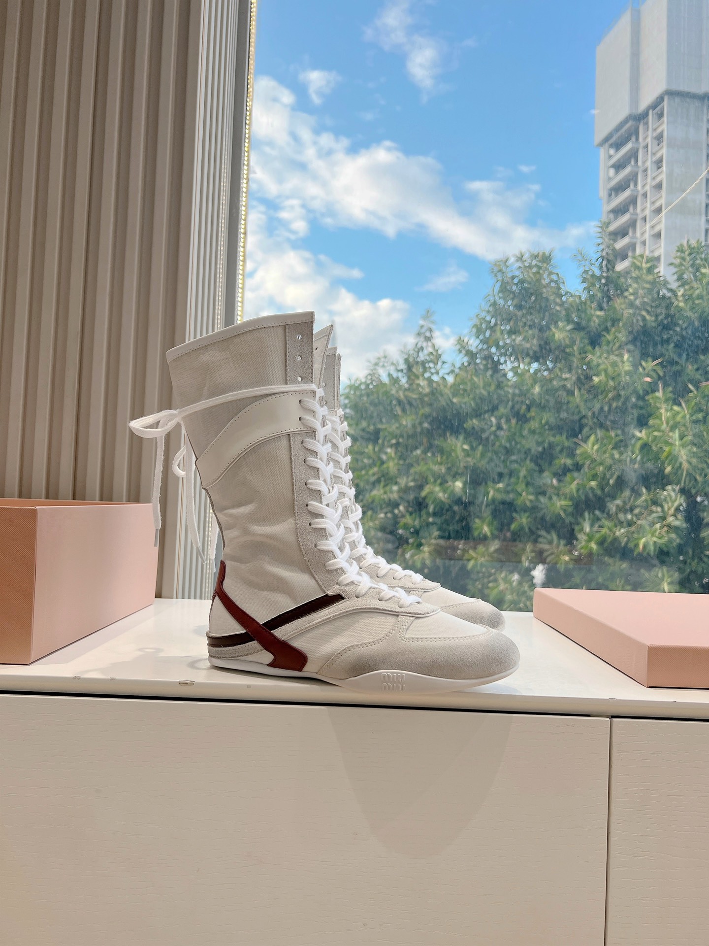 miumiu 미우미우 롱 부츠 신발