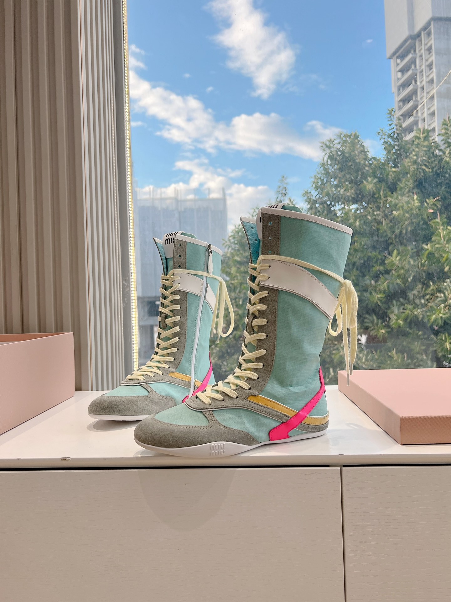 miumiu 미우미우 롱 부츠 신발