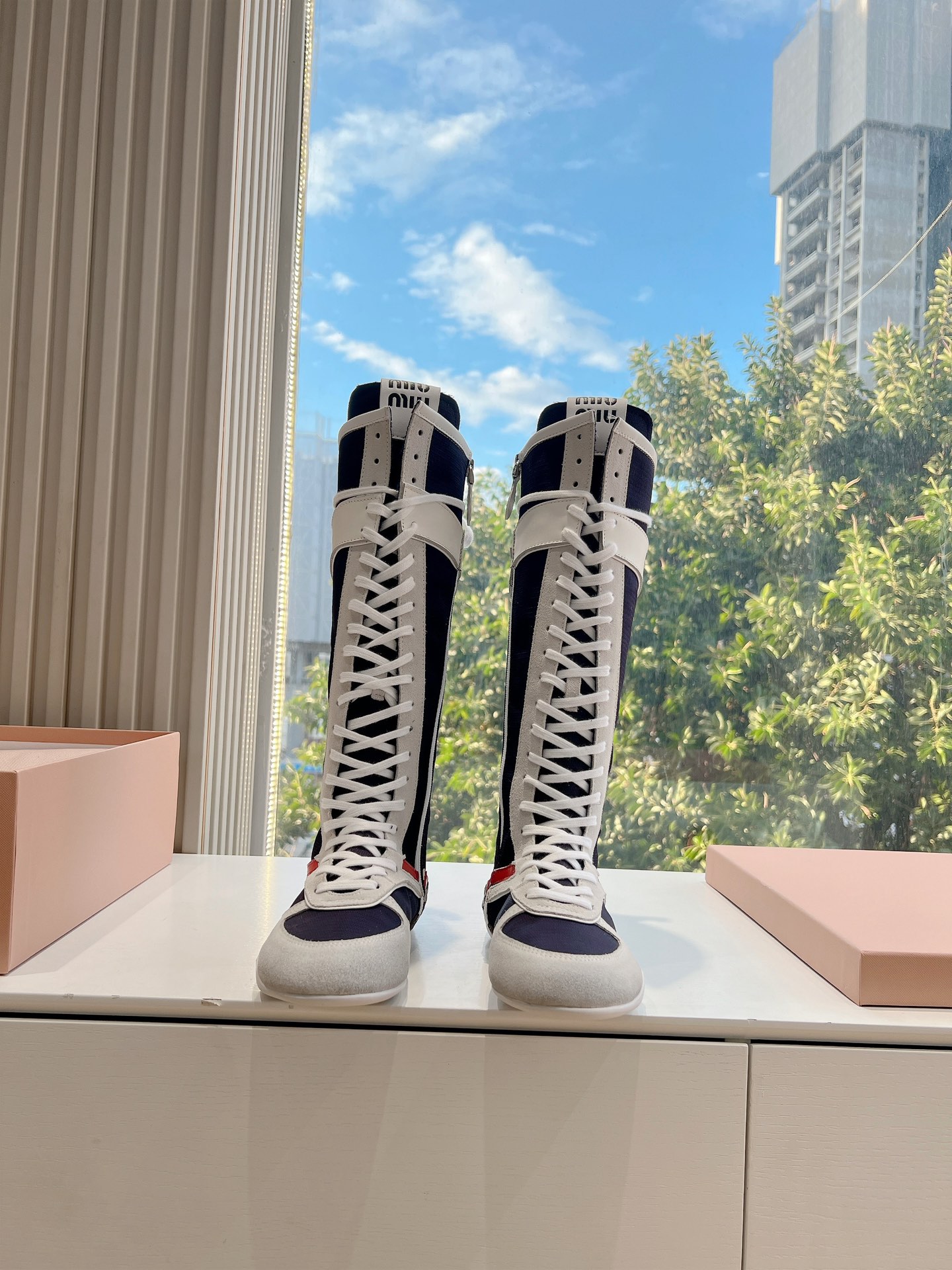 MiuMiu 미우미우 롱 부츠 신발