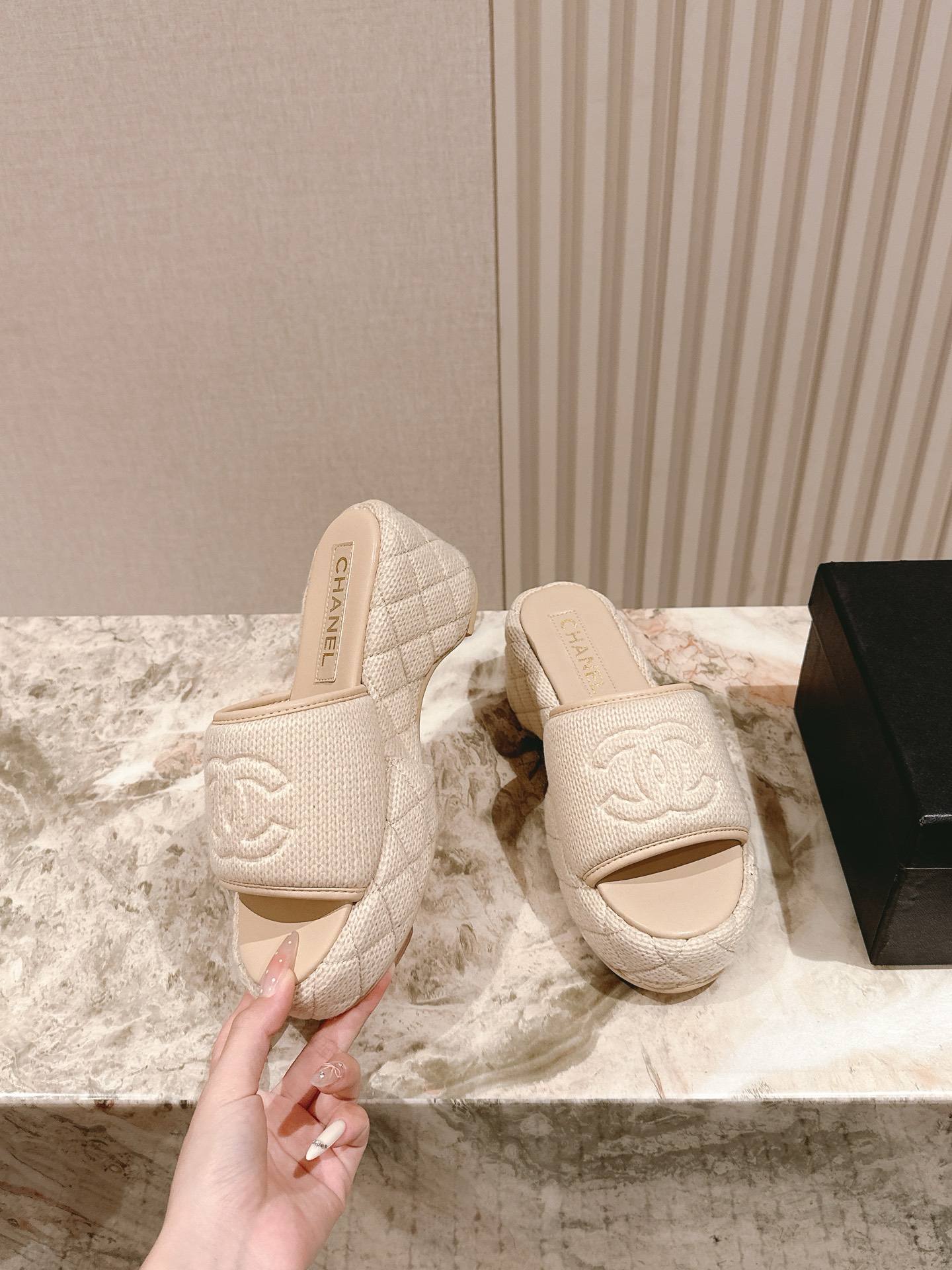 CHANEL 슬리퍼 샌들 신발