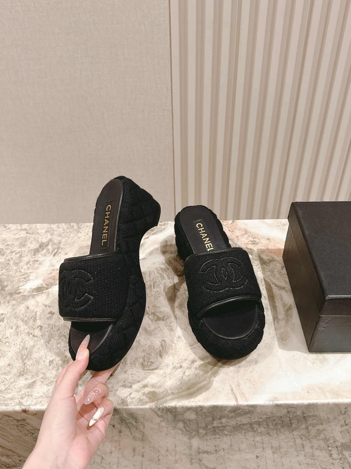 CHANEL 슬리퍼 샌들 신발