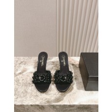CHANEL 샤넬 힐 샌들 슬리퍼 신발