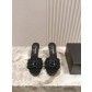 CHANEL 샤넬 힐 샌들 슬리퍼 신발