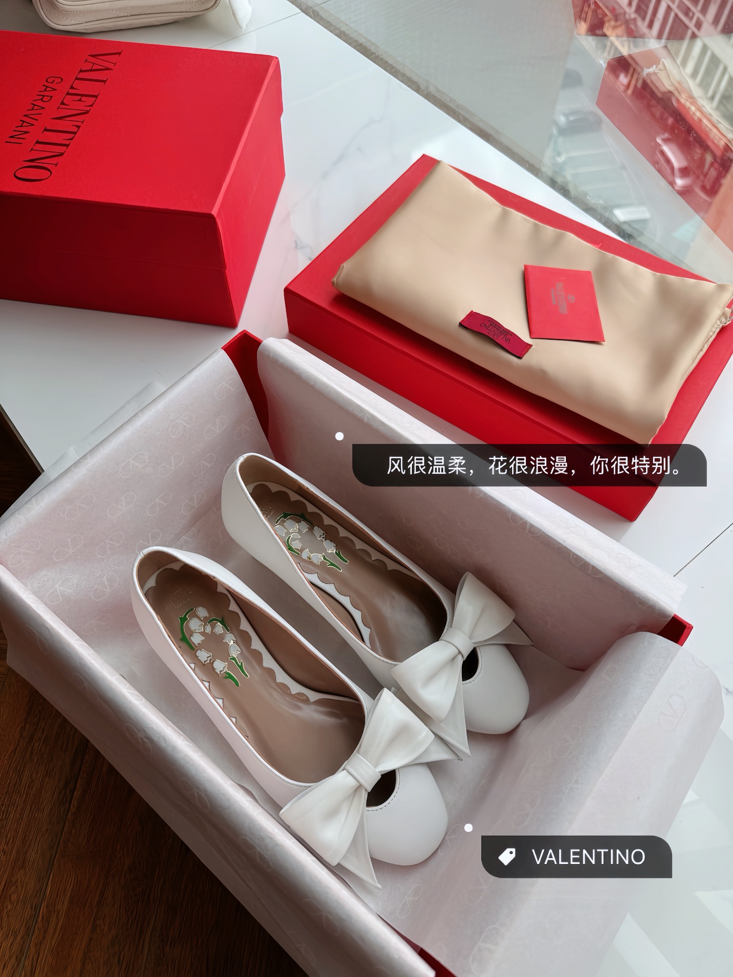 VALENTINO 발렌티노 미들 힐 구두 신발