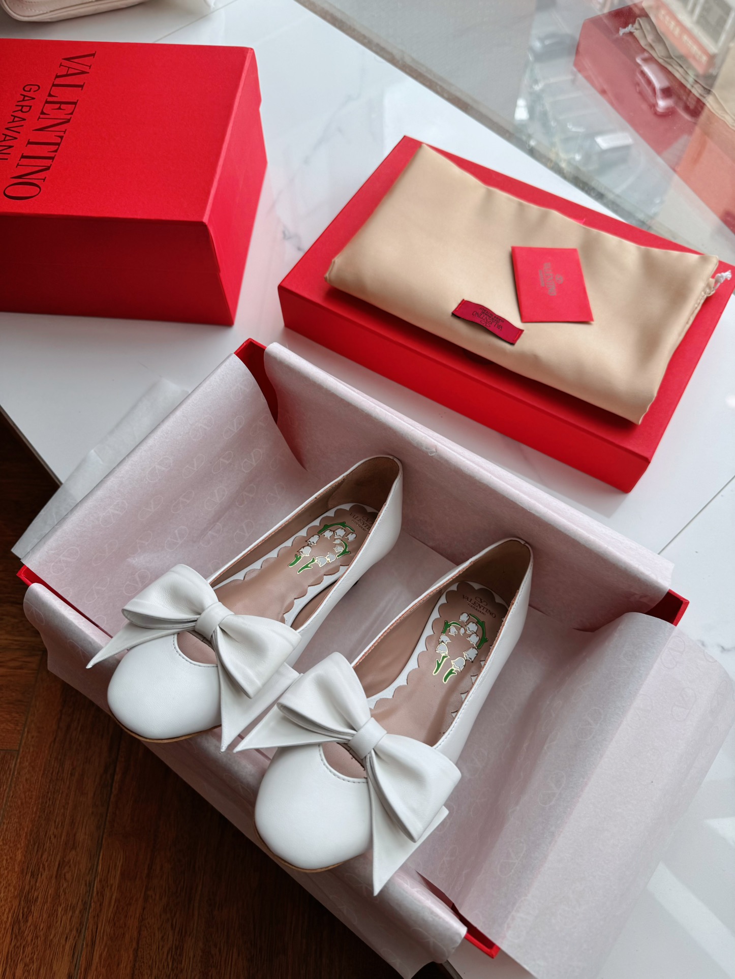 VALENTINO 발렌티노 미들 힐 구두 신발