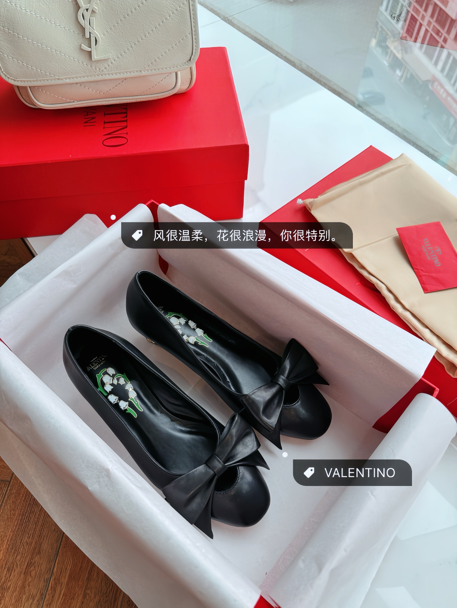 VALENTINO 발렌티노 미들 힐 구두 신발