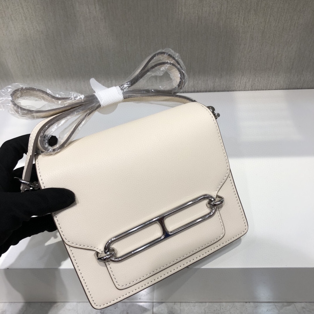 HERMES 에르메스 크로스백 가방 실버 버클