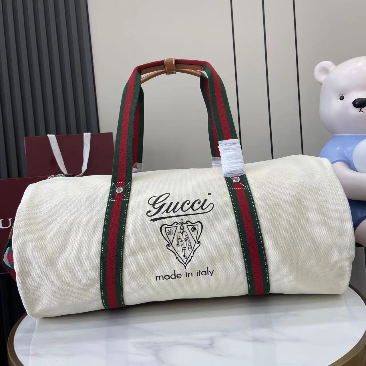GUCCI 구찌 여행가방 트래블백 가방 라지