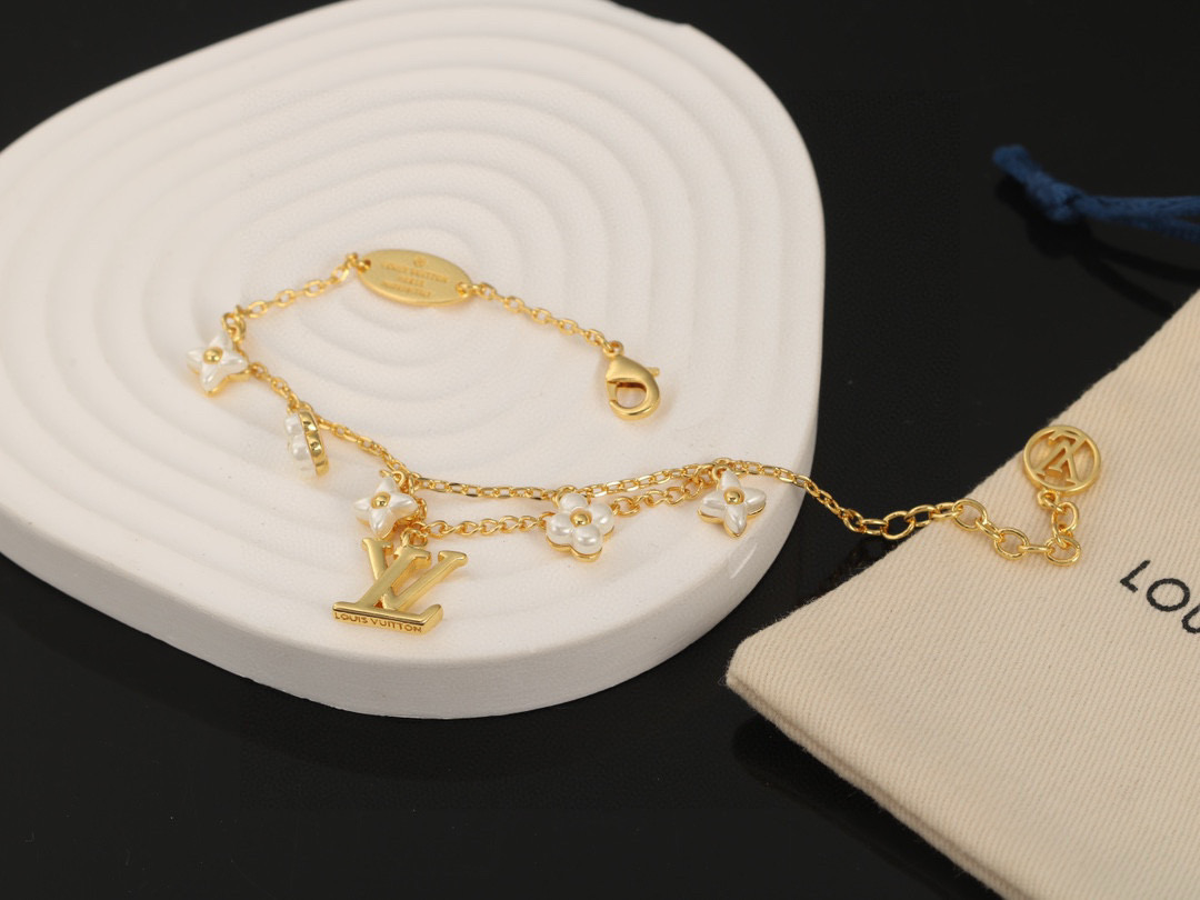 LV 루이비통 플라워 팔찌 악세사리