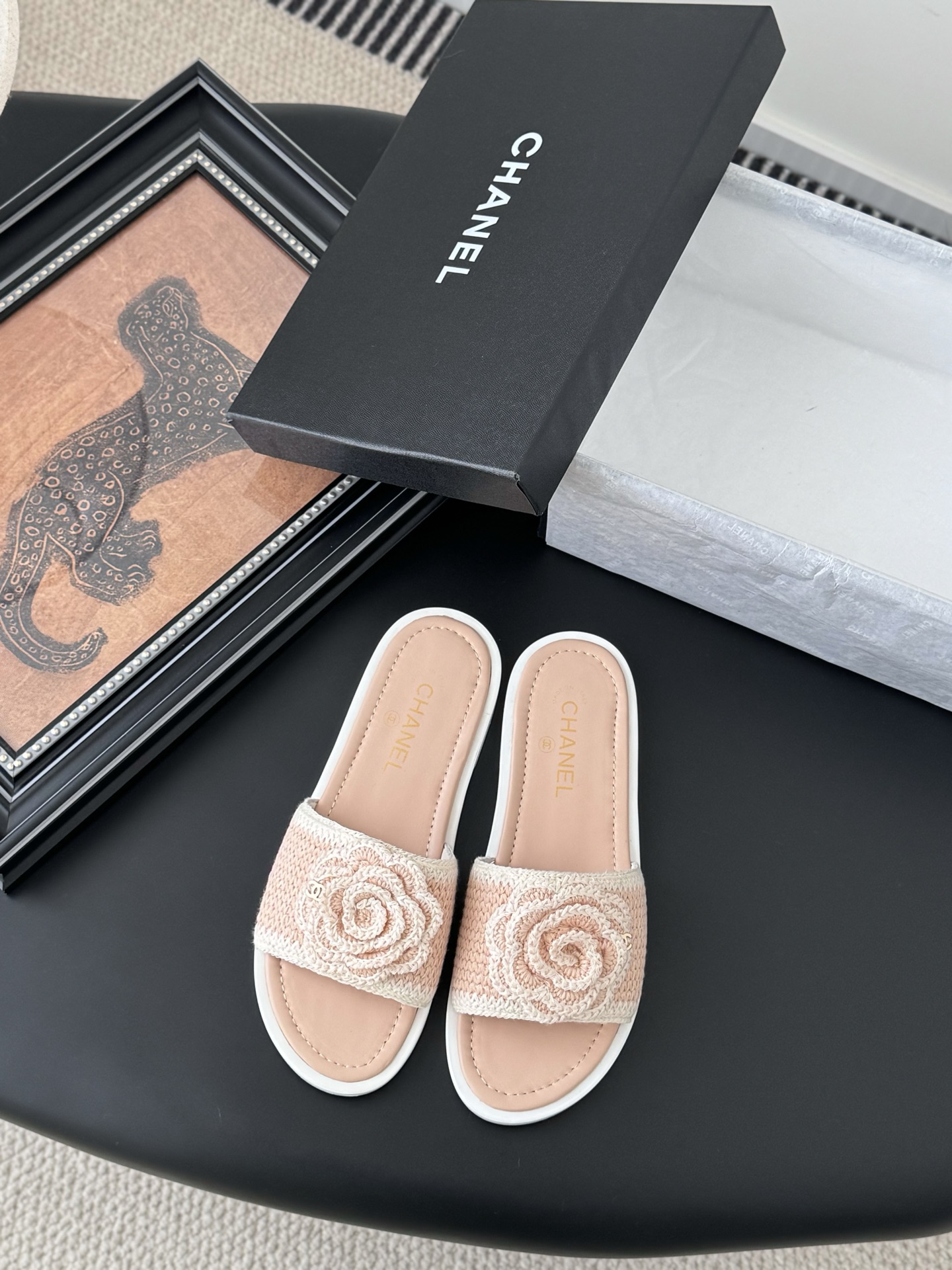 CHANEL 25K 샤넬 슬리퍼 샌들 신발