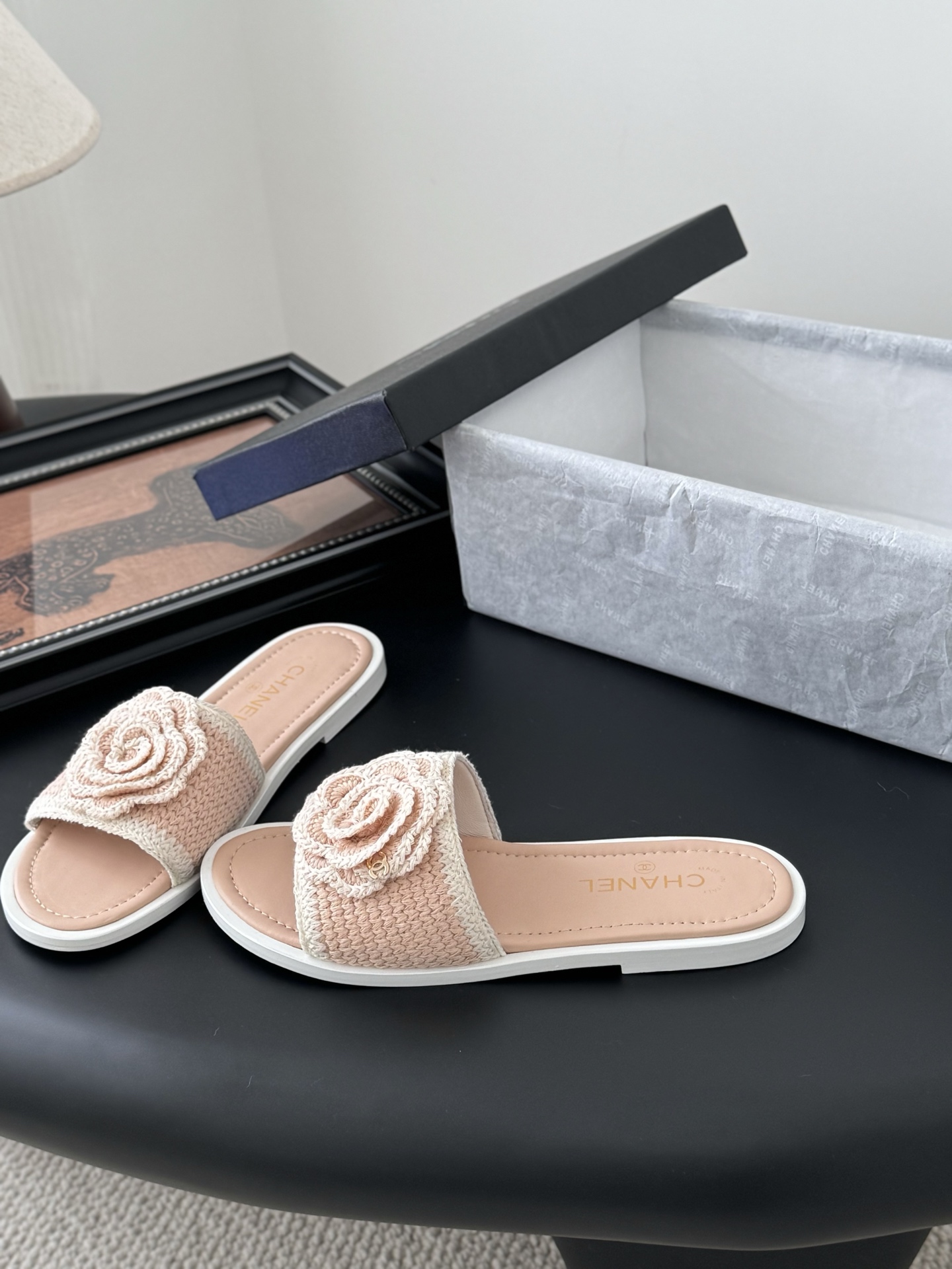 CHANEL 25K 샤넬 슬리퍼 샌들 신발