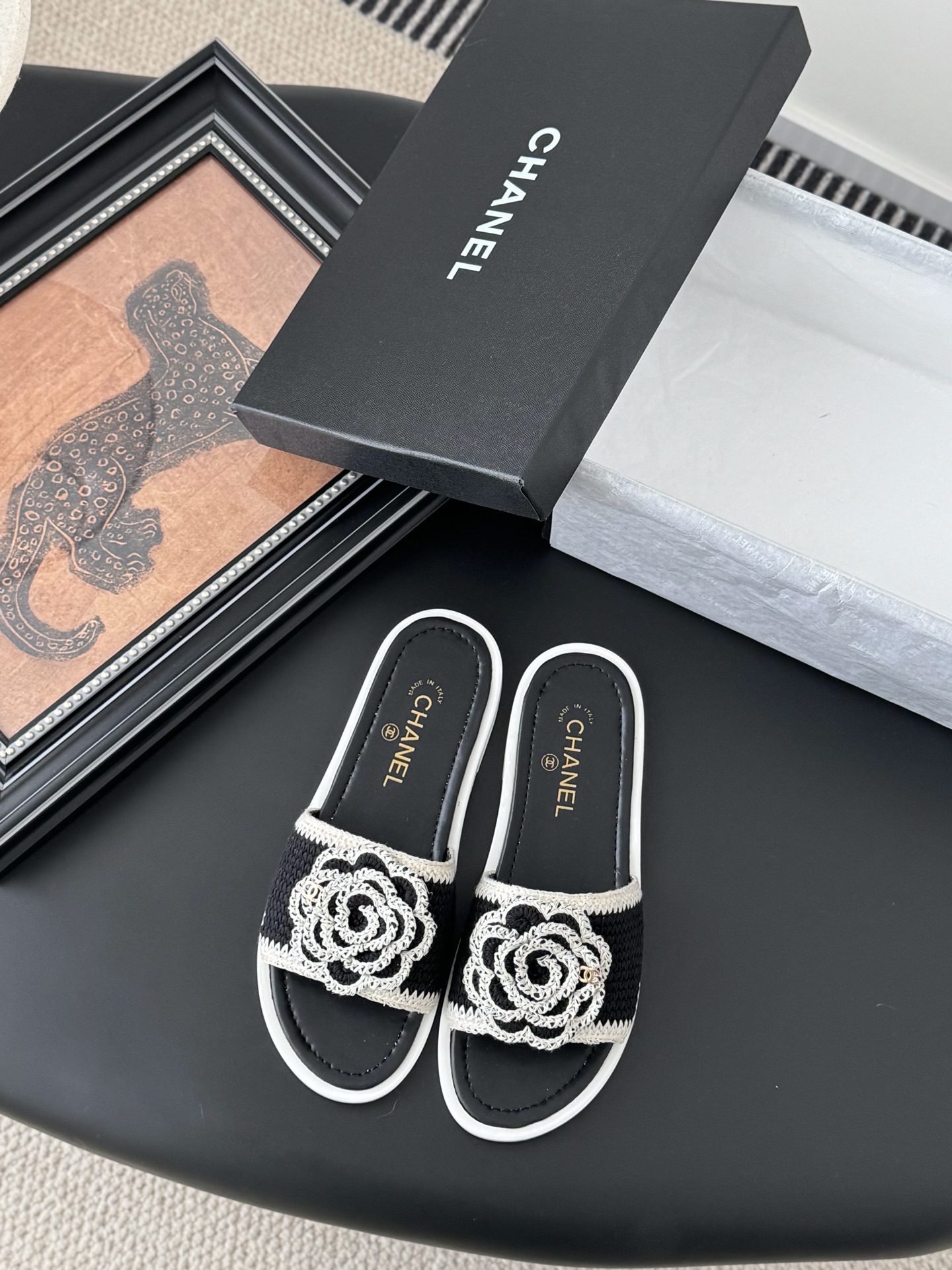 CHANEL 25K 샤넬 슬리퍼 샌들 신발