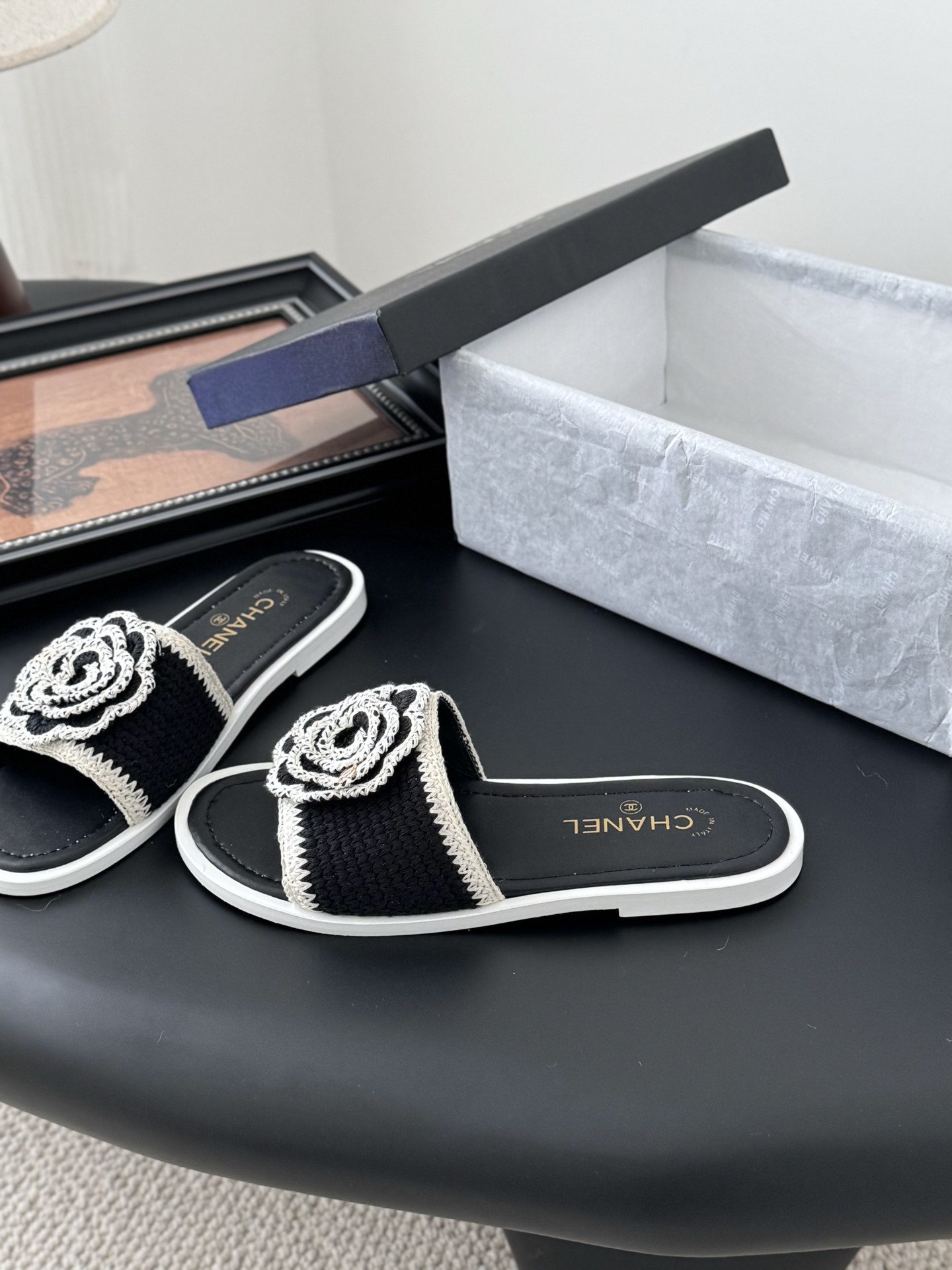 CHANEL 25K 샤넬 슬리퍼 샌들 신발