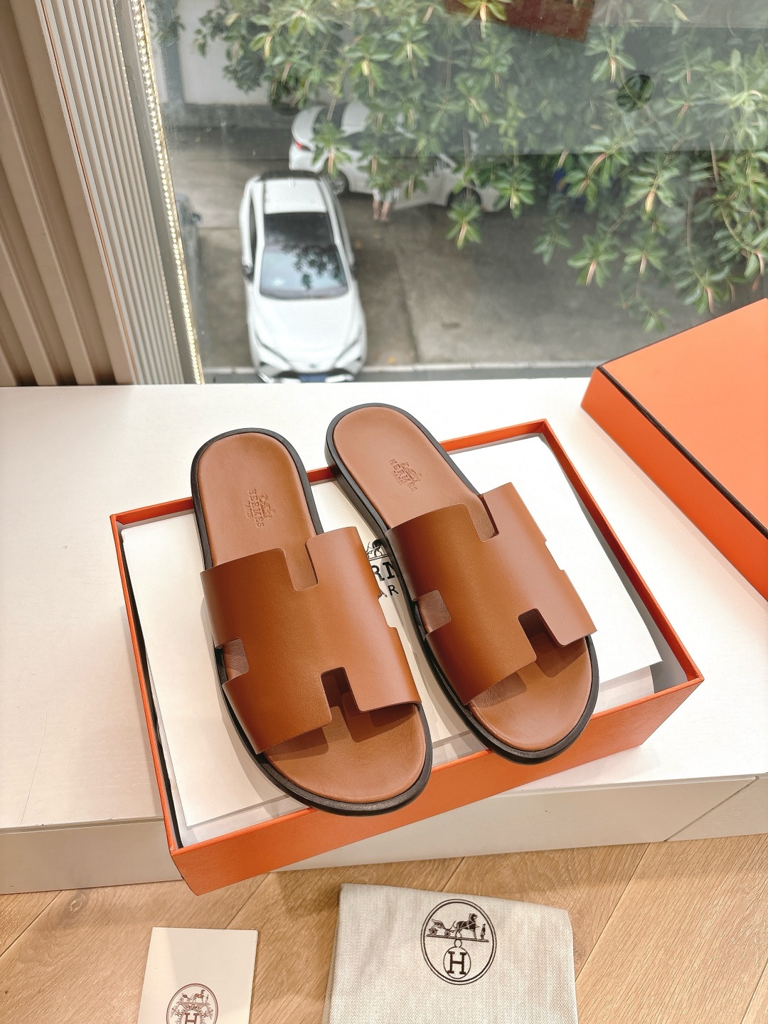 HERMES 에르메스 슬리퍼 샌들 신발