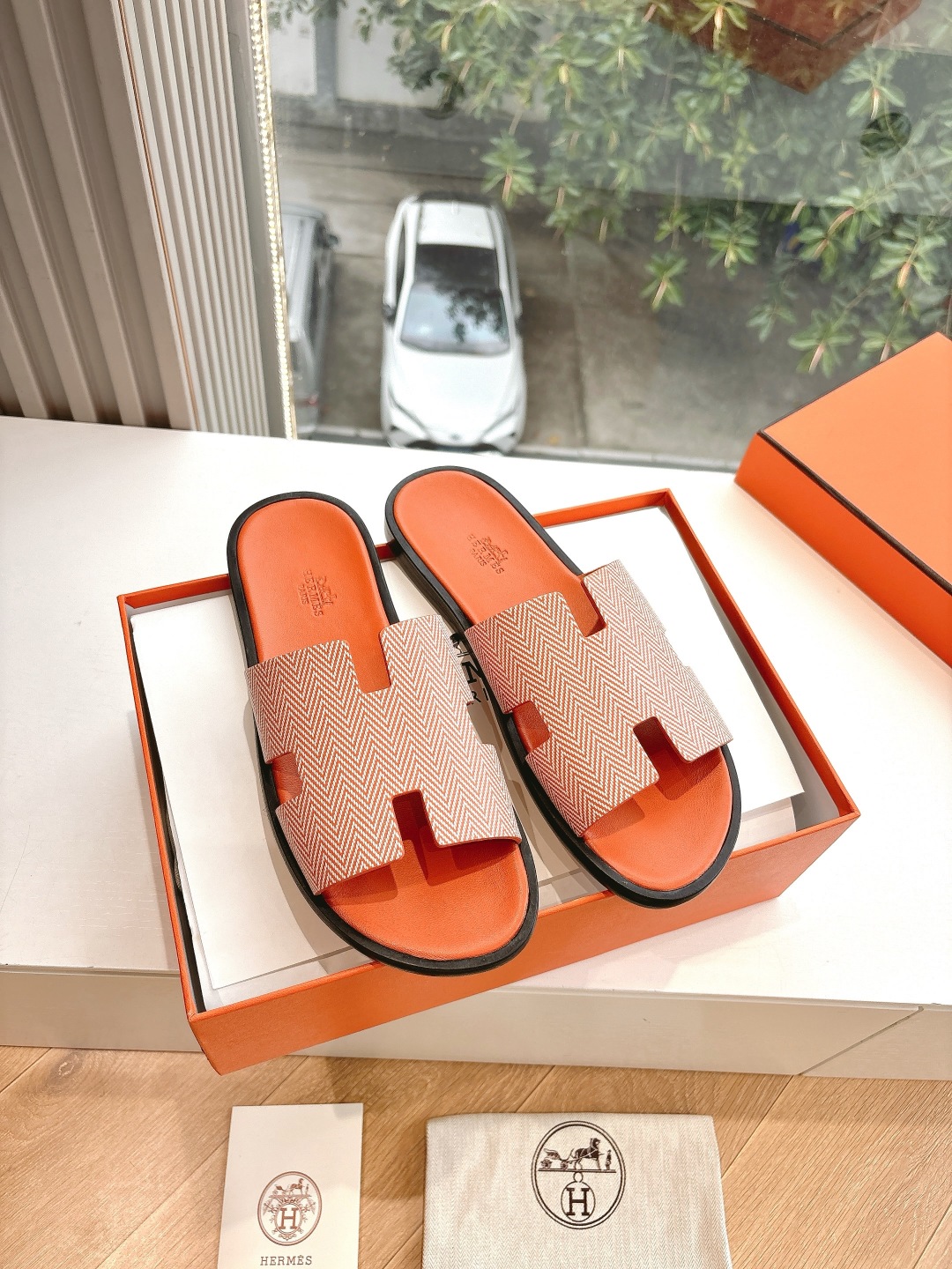 HERMES 에르메스 슬리퍼 샌들 신발