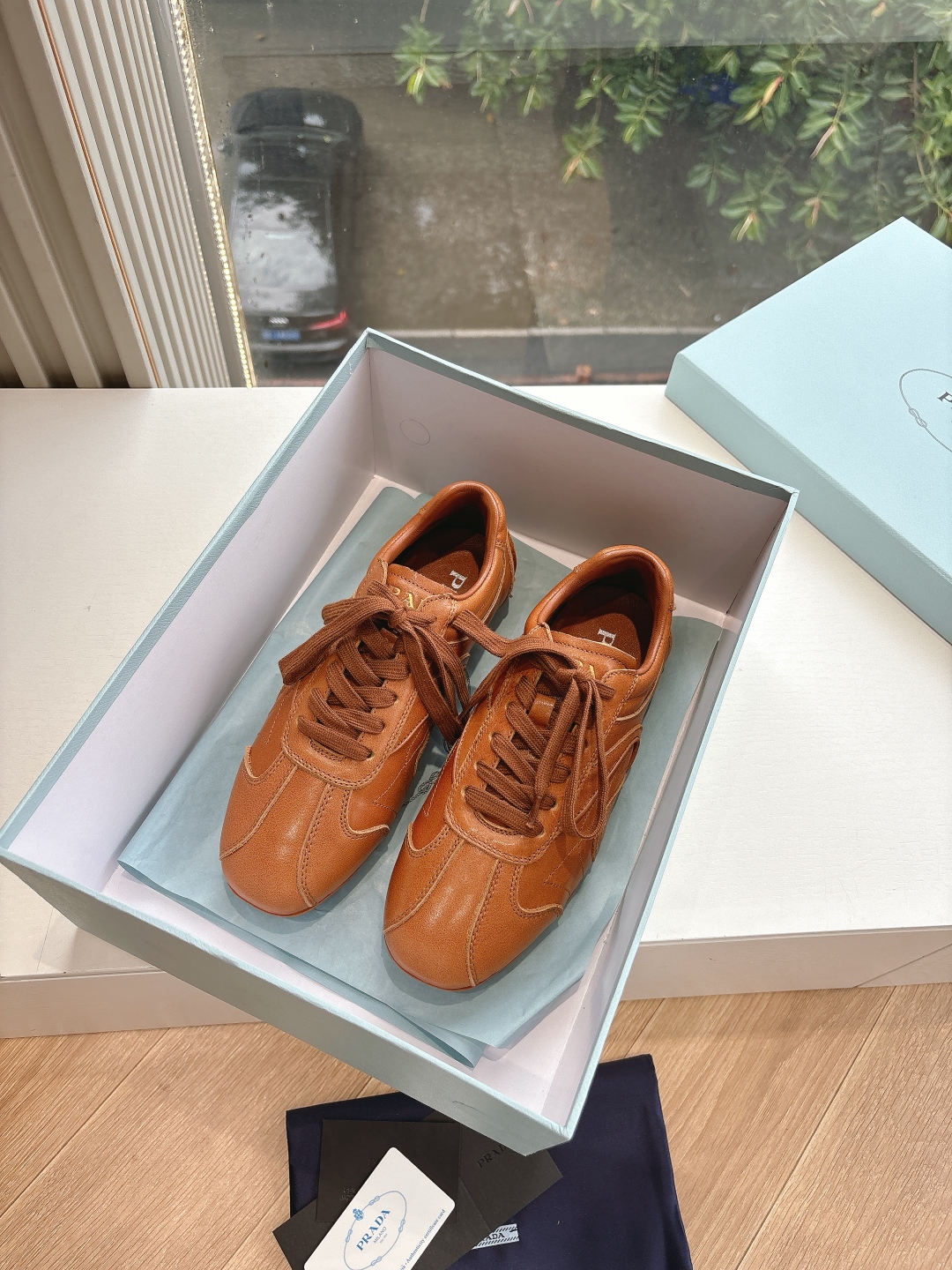 PRADA 프라다 여성 트레이너 스니커즈 슈즈 신발